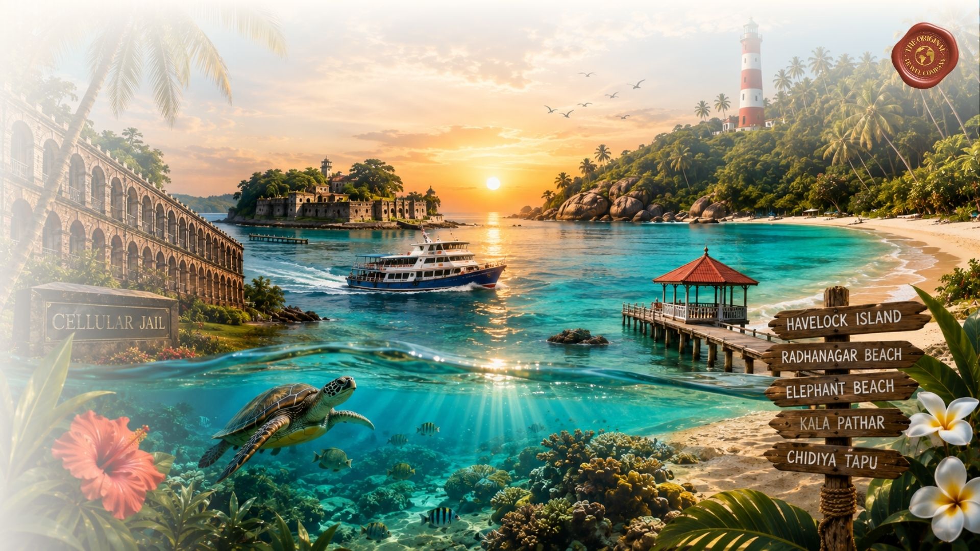 Andaman | New Year Trip | Group Tour for 50+ Travellers